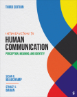 Introduction to Human Communication: Perception, Meaning, and Identity Cover Image