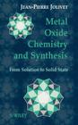 Metal Oxide Chemistry Synthesis By Jolivet Cover Image