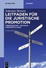 Leitfaden für die juristische Promotion (de Gruyter Studium) Cover Image