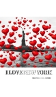 I love New York statue of liberty Valentine's edition red hearts creative blank journal: I love New York Liberty red hearts creative blank journal By Michael Huhn Cover Image