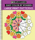 Brain Games - Easy Color by Number: Large Print Patterns Cover Image