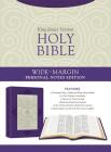 Holy Bible: Wide-Margin Personal Notes Edition [Lavender Plume] Cover Image
