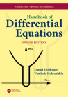 Handbook of Differential Equations (Advances in Applied Mathematics) By Daniel Zwillinger, Vladimir Dobrushkin Cover Image