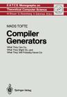 Compiler Generators: What They Can Do, What They Might Do, and What They Will Probably Never Do (Monographs in Theoretical Computer Science. an Eatcs #19) Cover Image