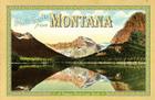 Post Cards from Montana: A Vintage Post Card Book Cover Image
