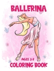 Ballerina Coloring Book: Creative Fun Active Ballet Colouring Illustrations. Learn to Fun By Dreams Prints Cover Image