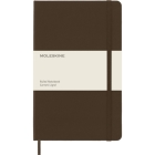 Moleskine Classic Notebook, Large, Ruled, Woodland Brown, Hard Cover (5 x 8.25) By Moleskine Cover Image