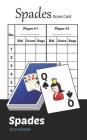 Spades Scorebook: Extra Small Size 5