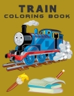 Train Coloring Book: Train Activity Book for Kids Ages 4-8. best Gift Idea For Train Lovers. By Manga Press Cover Image