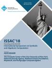 Issac '18: Proceedings of the 2018 ACM on International Symposium on Symbolic and Algebraic Computation Cover Image