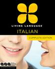 Living Language Italian, Complete Edition: Beginner through advanced course, including 3 coursebooks, 9 audio CDs, and free online learning By Living Language Cover Image
