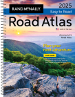 Rand McNally 2025 Easy-To-Read Midsize Road Atlas Cover Image