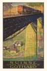 Vintage Journal Gotthard Trail Trestle By Found Image Press (Producer) Cover Image