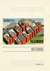 Vintage Lined Notebook Greetings from Rock Island, Illinois Cover Image