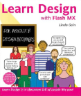 Learn Design with Flash MX By Kristian Besley, Linda Goin Cover Image