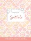 Adult Coloring Journal: Gratitude (Animal Illustrations, Pastel Elegance) Cover Image