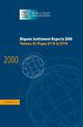 Dispute Settlement Reports 2000: Volume 11, Pages 5119-5719 (World Trade Organization Dispute Settlement Reports) By World Trade Organization (Editor) Cover Image