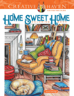Creative Haven Home Sweet Home Coloring Book Cover Image