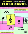 Complete Color-Coded Flash Cards: For All Beginning Music Students, Flash Cards Cover Image