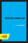 Western Canon Law By R. C. Mortimer Cover Image