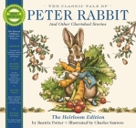 The Classic Tale of Peter Rabbit Heirloom Edition: The Classic Edition Hardcover with Audio CD Narrated by Jeff Bridges By Charles Santore (Illustrator), Beatrix Potter, Jeff Bridges (Narrator) Cover Image