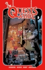 Quests Aside Vol. 1: Adventurers Anonymous By Brian Schirmer, Elena Gogou (Illustrator), Rebecca Nalty (Colorist), Andworld Design (Letterer), Adrian F. Wassel (Editor), Tim Daniel (Designed by) Cover Image