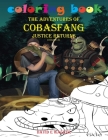 Coloring Book The Adventures of Cobasfang Justice Returns volume 1 By David E. Walker Cover Image