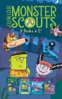 Junior Monster Scouts 4 Books in 1!: The Monster Squad; Crash! Bang! Boo!; It's Raining Bats and Frogs!; Monster of Disguise Cover Image