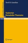 Tauberian Remainder Theorems (Lecture Notes in Mathematics #232) Cover Image