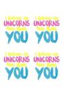 I Believe In Unicorns More Than You: Weekly Notebook By Green Cow Land Cover Image
