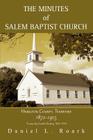 The Minutes of Salem Baptist Church: Hamilton County, Tennessee 1872-1915 Cover Image