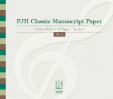 Fjh Classic Manuscript Paper No. 1 Cover Image