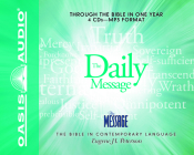 The Daily Message: Complete Message Bible By Eugene H. Peterson, Kelly Ryan Dolan (Narrator) Cover Image