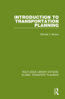 Introduction to Transportation Planning By Michael J. Bruton Cover Image