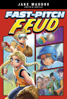 Fast-Pitch Feud (Jake Maddox Graphic Novels) Cover Image