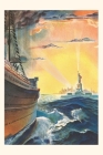 Vintage Journal Ship Approaching Statue of Liberty Cover Image