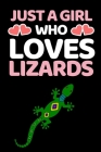 Just A Girl Who Loves Lizards By Paulius Biveinis Cover Image