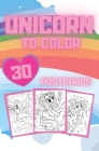 Unicorn To Color Postcards: Handmade Tear-Out Cards to Color and Share Create Your Own Blessings Gift Tags Book for Girls Cover Image