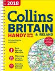 2018 Collins Britain & Ireland Handy Road Atlas By Collins UK Cover Image