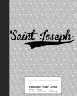 Hexagon Paper Large: SAINT JOSEPH Notebook By Weezag Cover Image