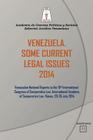 Venezuela. Some Current Legal Issues 2014 Cover Image
