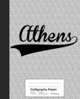 Calligraphy Paper: ATHENS Notebook By Weezag Cover Image