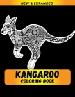 Kangaroo Coloring Book: Stress Relieving Designs to Color, Relax and Unwind By Draft Deck Publications Cover Image