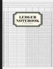 Ledger Notebook: 4 Column Ledger Record Book, Account Book Ledger for Bookkeeping By Sveno Telomine Cover Image