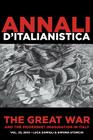 The Great War and the Modernist Imagination in Italy: Annali d'italianistica Cover Image