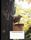 Composition Notebook: Cute Squirrel Wide Ruled Notebook Gift For Men Women Kids Cover Image