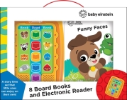 Baby Einstein: Me Reader Jr 8 Board Books and Electronic Reader Sound Book Set: Me Reader Jr: 8 Board Books and Electronic Reader By Leslie Gray Robbins (Narrated by) Cover Image