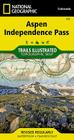 Aspen, Independence Pass Map (National Geographic Trails Illustrated Map #127) By National Geographic Maps - Trails Illust Cover Image