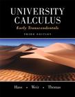 University Calculus: Early Transcendentals By Joel Hass, Maurice Weir, George Thomas Cover Image