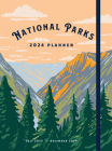 National Parks 2024 Weekly Planner: July 2023 - December 2024 Cover Image